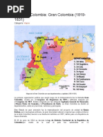 Mapa Político de Colombia y Capitales | PDF