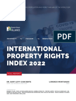 International Property Right Index 2022