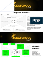 Mapa de empatia para compreender clientes