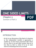 Lec 3 =One Sided Limits Part 2 of Chapter 2