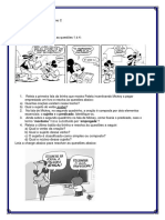 Atividade de Português - 7º Ano