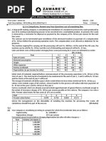 The Following Financial Data Have Been Furnished by A Ltd. and B LTD