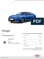 Kia Configurator Stinger GT - Line - 20190926