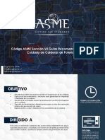 Ficha Técnica Código ASME Sección VII Guías Recomendadas para El Cuidado de Calderas de Potencia GP 023