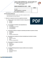 Unidad Educativa Fiscomisional "Juan Pablo Ii": Nombre: Nota Año Egb/Bgu: Asignatura: Docente