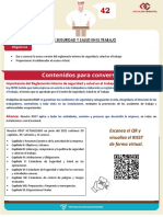 Plática de 5 Minutos 42-2022 - Reglamento Interno de Seguridad y Salud en El Trabajo