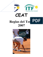 Reglamento Técnico Tenisç