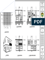 Corte Longitudinal Corte Transversal: B-B A-A