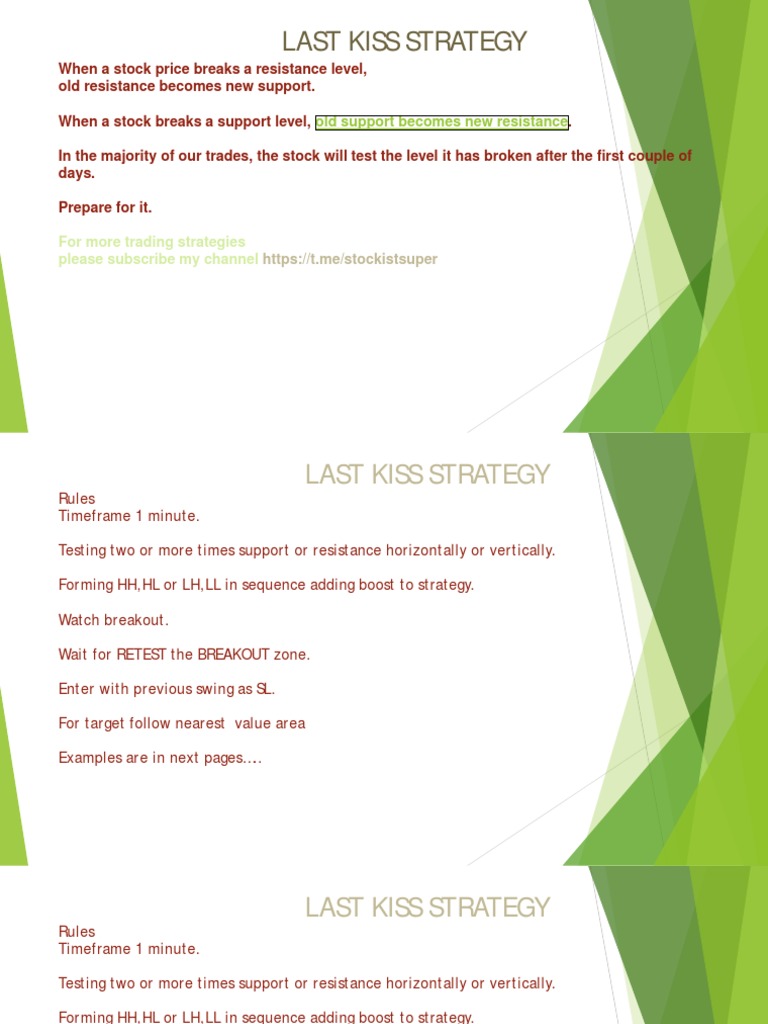 The last kiss strategy pdf