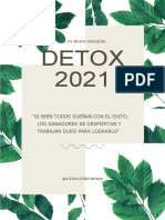 Sé tu mejor versión! Detox 2021