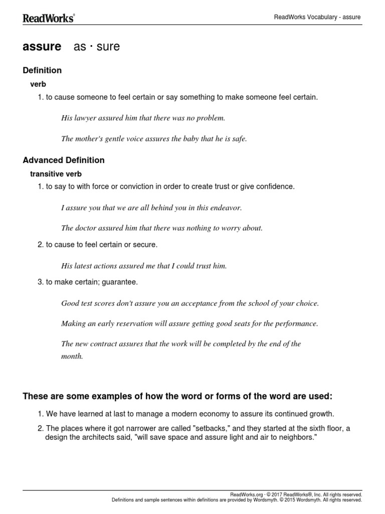 assure-definition-pdf