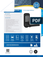 Cerradura Digital Línea 6600 Ne