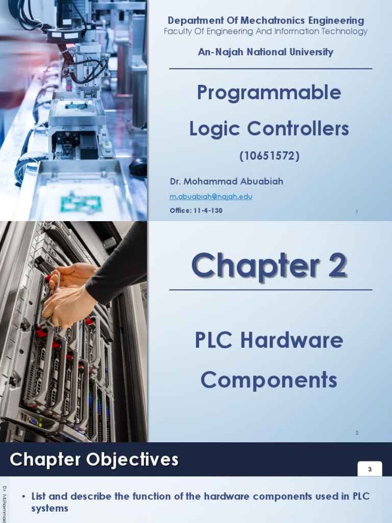 Chapter 2 PLC Hardware Components | PDF | Computer Data Storage ...