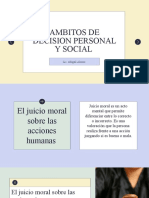 Ambitos de Decision Personal y Social