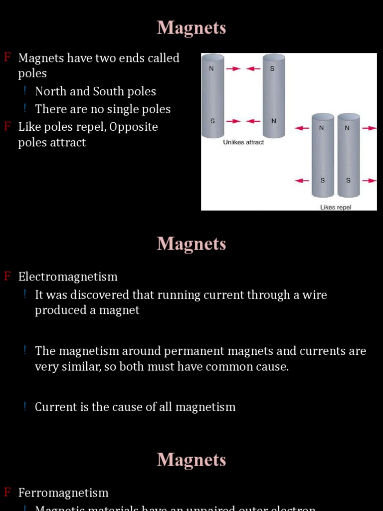 Understanding Magnetism and Magnetic Forces | PDF | Magnetism ...