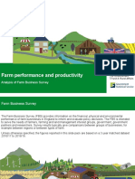 Farm performance analysis of Farm Business Survey data