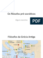 Filosofos Pre Socraticos1 1a Serie EM 2016