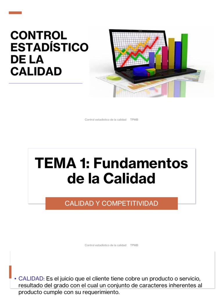 Control Estadístico de la Calidad | PDF | Calidad (comercial) | Business
