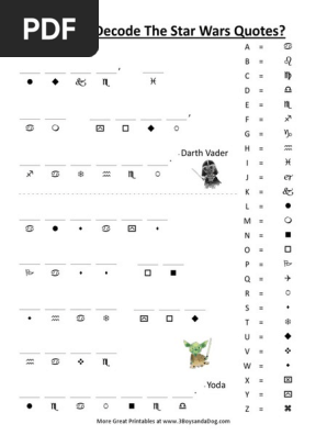 Star-Wars-Decoding-Worksheets