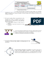 Primer Parcial y Solucionario Fis-100 II-2022