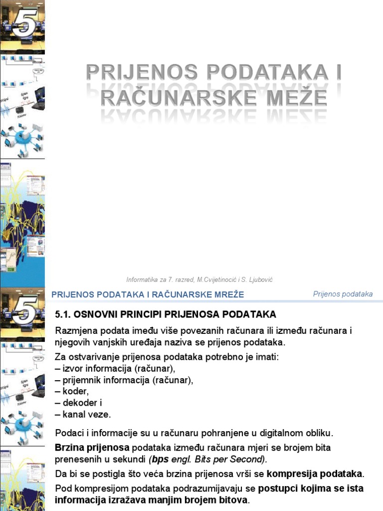 5 Prijenos Podataka 26 | PDF