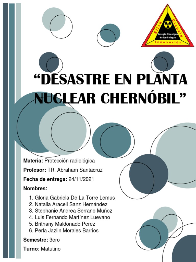 Proyecto Chernobyl | PDF | Desastre de Chernobyl | La energía nuclear