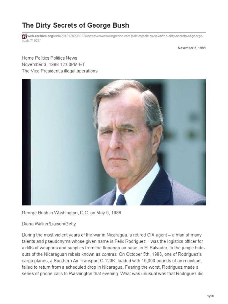 the-dirty-secrets-of-george-bush-pdf-central-intelligence-agency