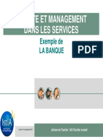 Qualite Et Management Dans Les Services: La Banque Exemple de
