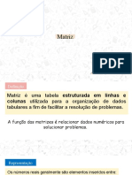 Slide Matrizes - Com Multiplicação