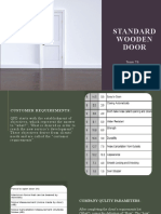 QFD_Standard Wooden Door