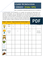 Tarea Tecnologia Septimo Grado 11 de Octubre 2022