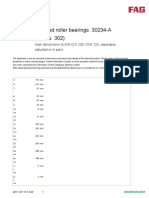 HSS LH Taper Roller Bearing 30234-A[1]