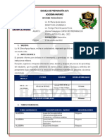 Formato de Informe Militares