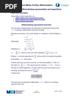 Diff. Exponentials