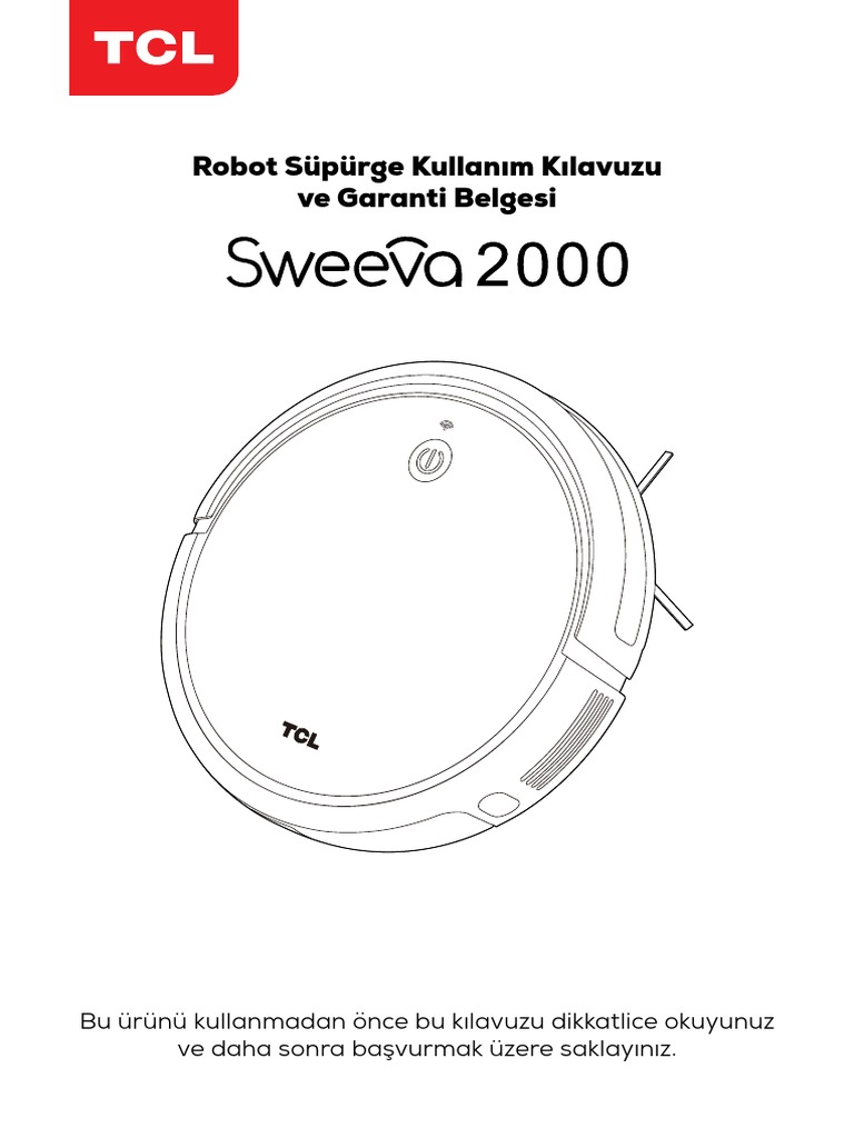 TCL Sweeva 2000 Kullanim Kilavuzu Garanti Belgesi 0121 | PDF
