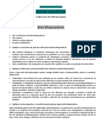 Beta bloqueadores, diuréticos e IECA/BRA: mecanismos de ação e indicações