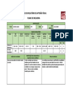 Plano de Melhoria Aptidão Física