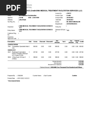 Invoice Gh00094427