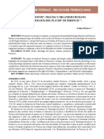 Uterus Loquitur Trauma Organismo Humano en Fisiologia Del Placer Ferenczi