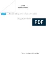 "Elaboración de Ensayo Sobre La "La Transición de La Medicina"