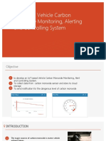 IoT Vehicle CO Monitoring Alert System