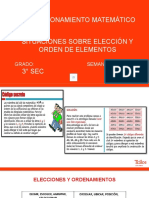 RM-3er Año-Situaciones Sobre Elección y Orden de Elementos (Con Audio)