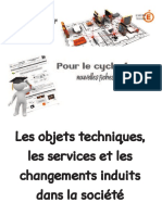 OTSCIS - Les Objets Techniques, Les Services Et Les Changements Induits Dans La Société-1