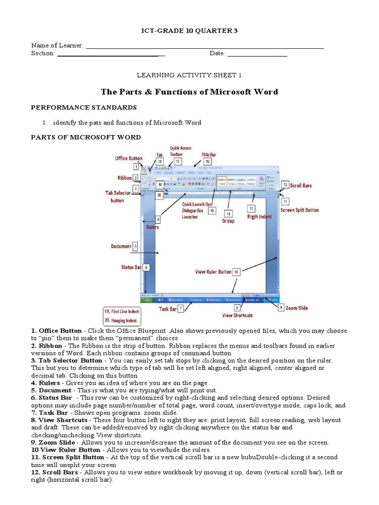 Las Grade 10 Quarter 3 Activity Sheet 1 PDF Microsoft Word