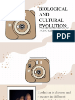 UCSP Biological and Cultural Evolution