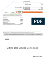 Extrato para Simples Conferência: 543882 4571 10/10/2022 03/11/2022 Total Da Fatura R$ - 12,99