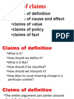 7 Types of Claims