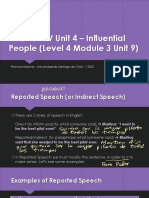 Copia de English IV Unit 4 - Influential People