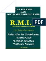 Alat Tes Rmib (The Rothwel-Miller Interest Blank) Lengkap Dengan Software Skoring Rmib