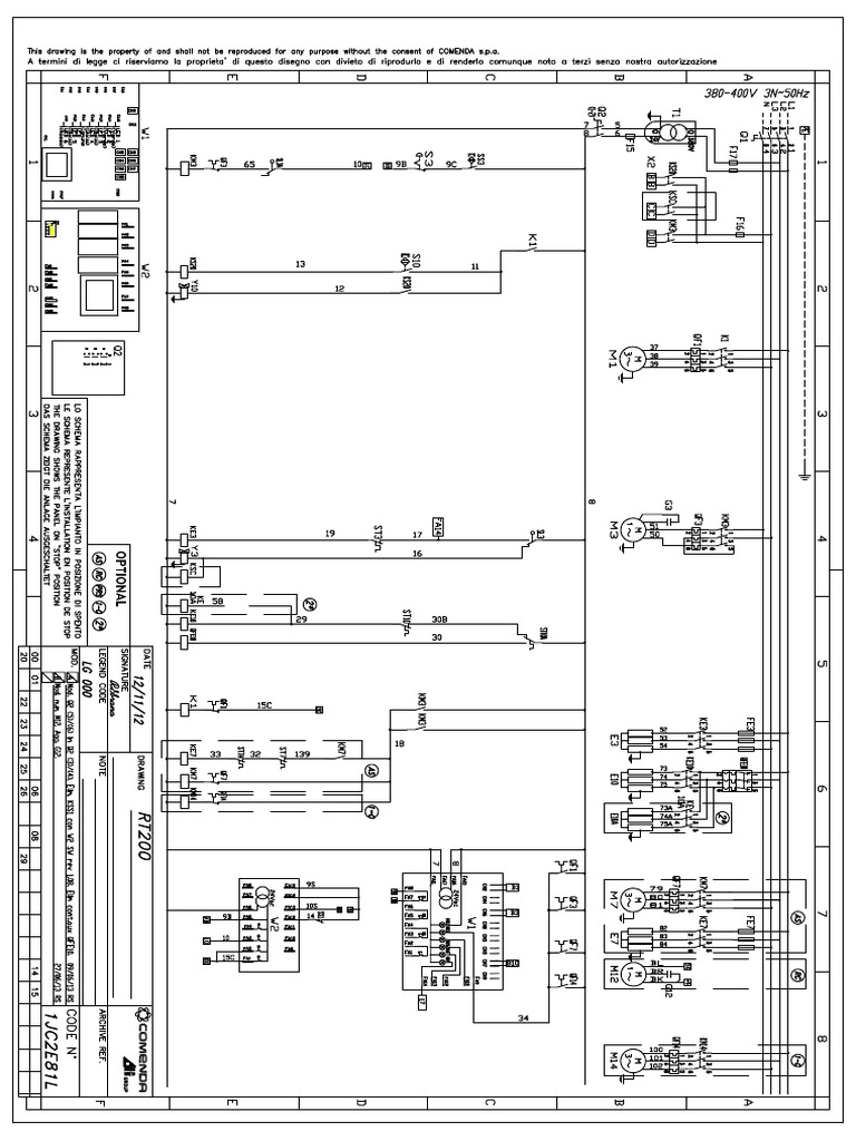RT200 - Wiring Diagram | PDF | Bienes manufacturados | Tecnologías de gas
